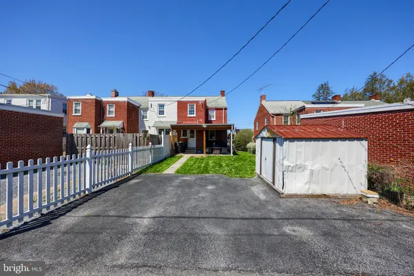 a house view with a street view