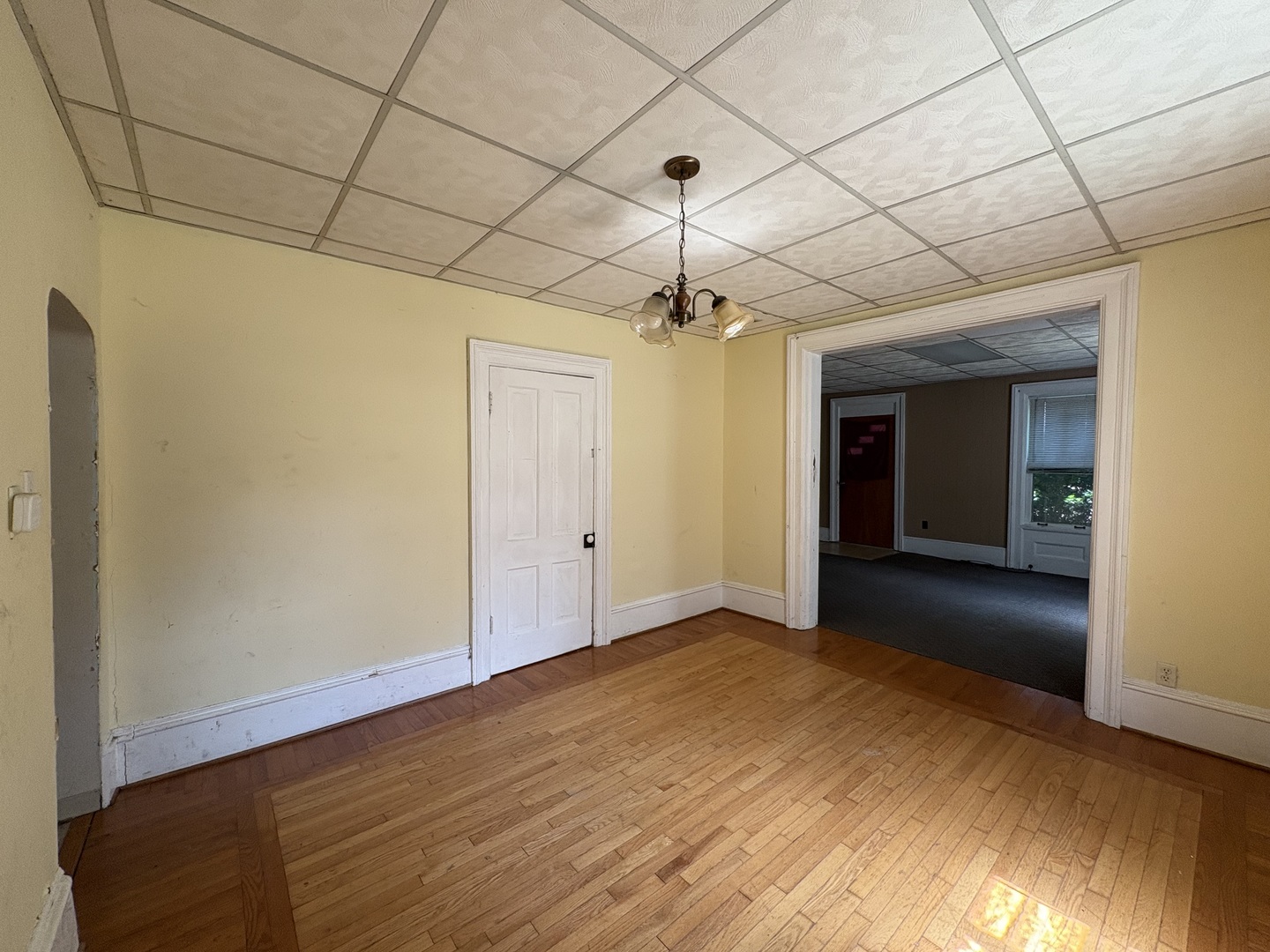 411 Depot Street Mazon, IL 60444 - Photo 11 of 34 a view of empty room with wooden floor
