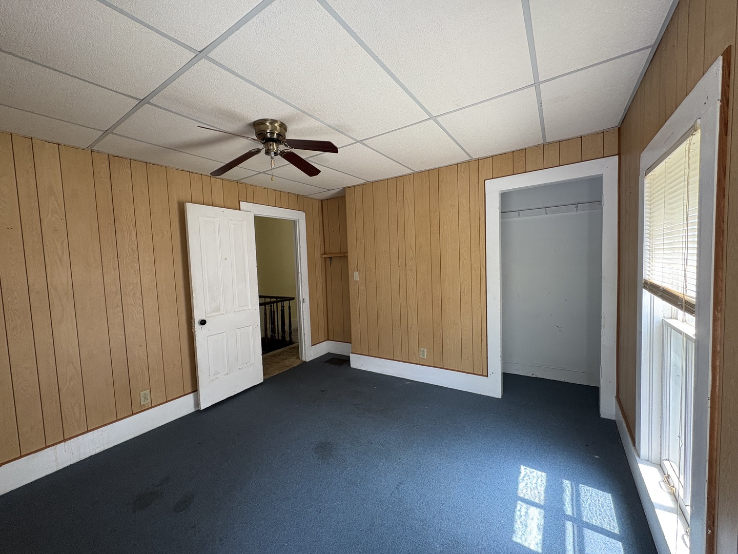 411 Depot Street Mazon, IL 60444 - Photo 16 of 34 a view of empty room with ceiling fan
