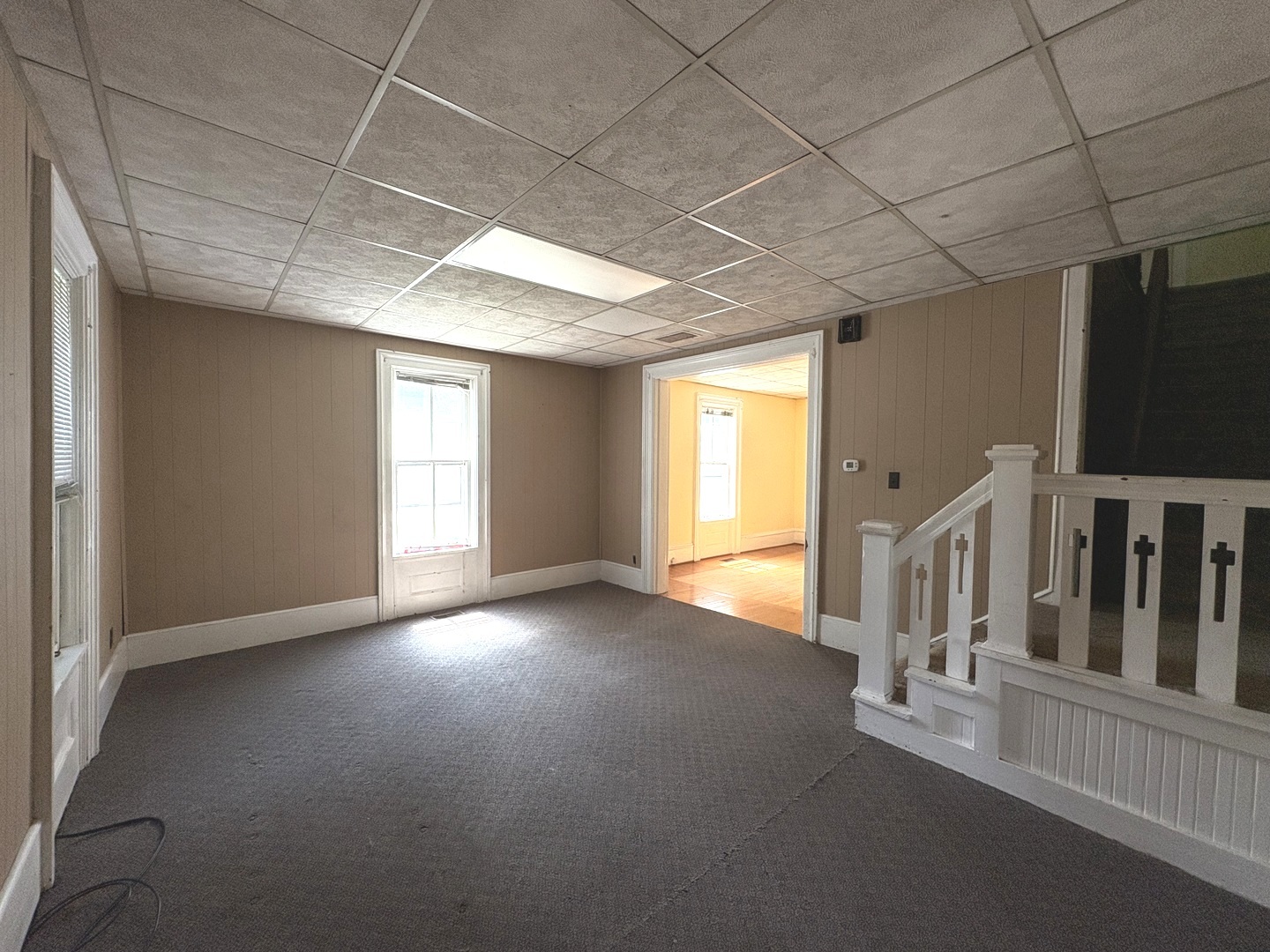 411 Depot Street Mazon, IL 60444 - Photo 2 of 34 a view of an empty room with a window