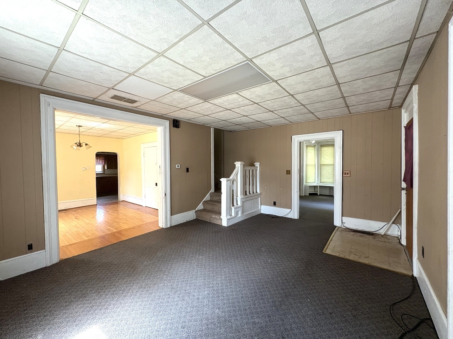 411 Depot Street Mazon, IL 60444 - Photo 3 of 34 a view of empty room with wooden floor