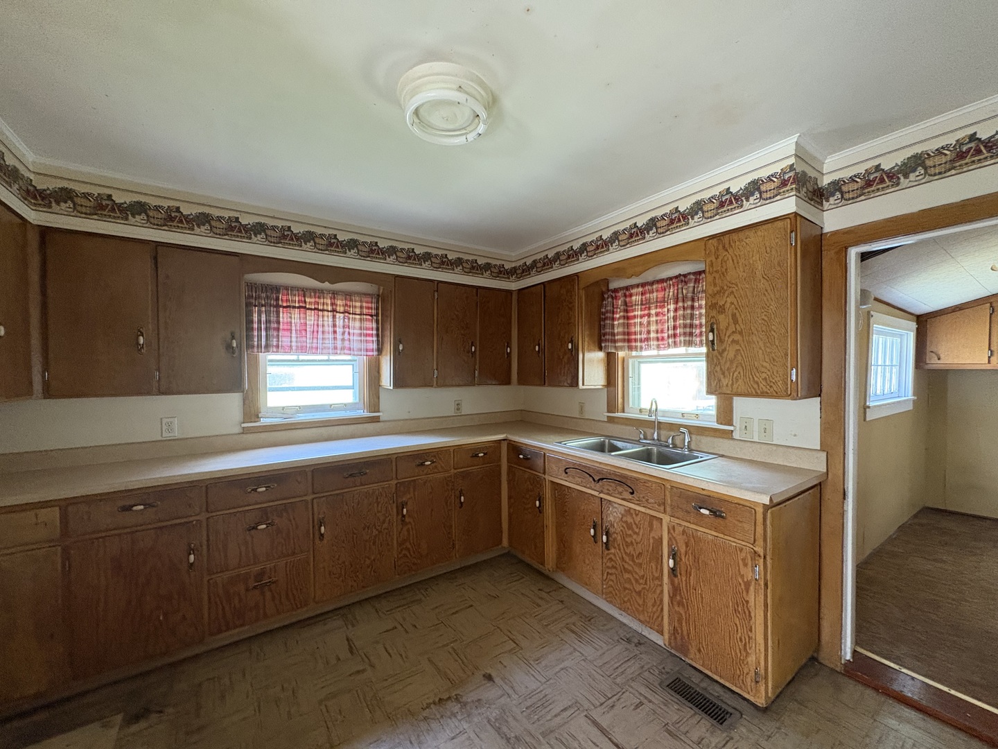 411 Depot Street Mazon, IL 60444 - Photo 9 of 34 a kitchen with granite countertop a stove and a sink