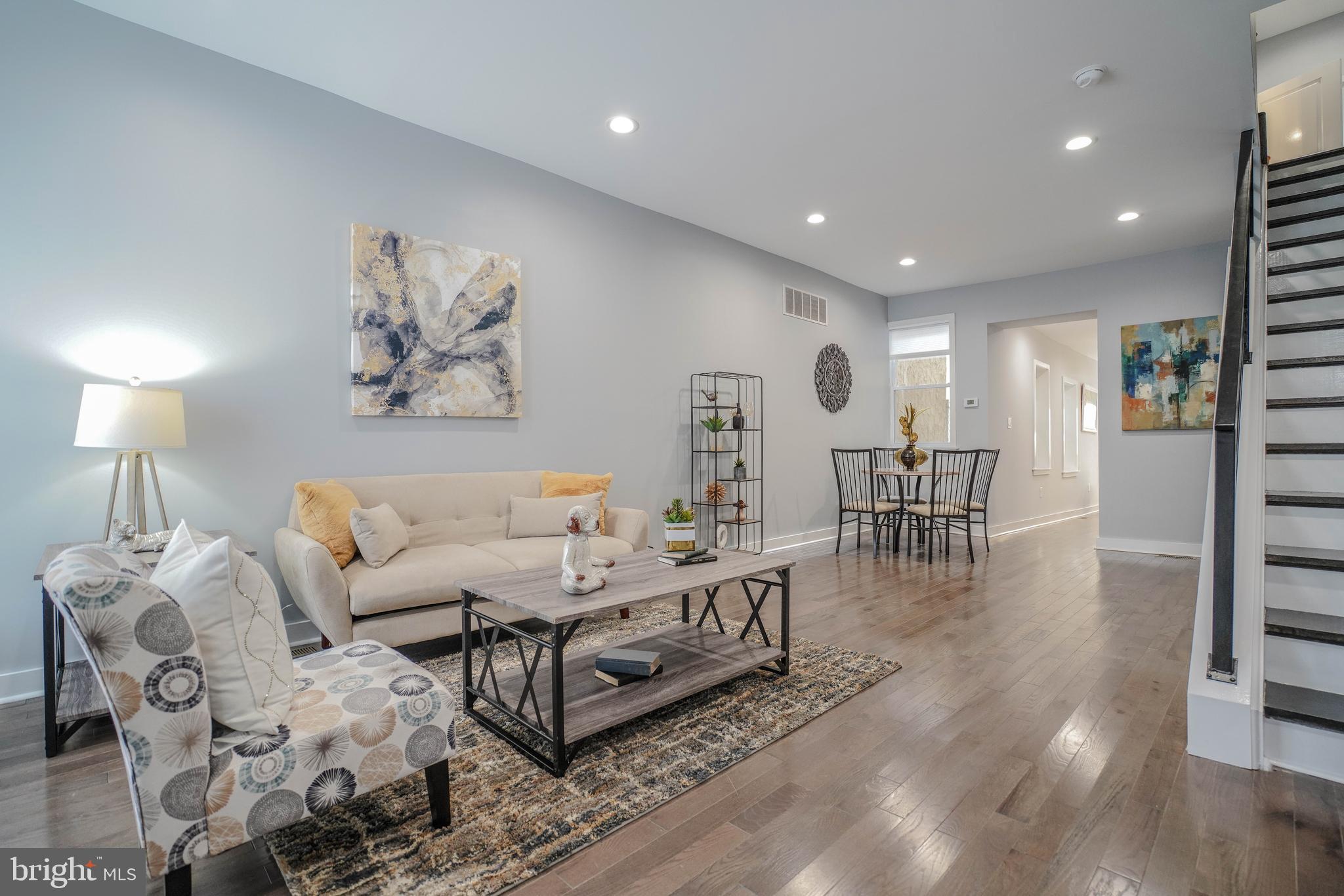 911 South 20th Street Philadelphia, PA 19146 - Photo 1 of 45 Living Room/Dining Room