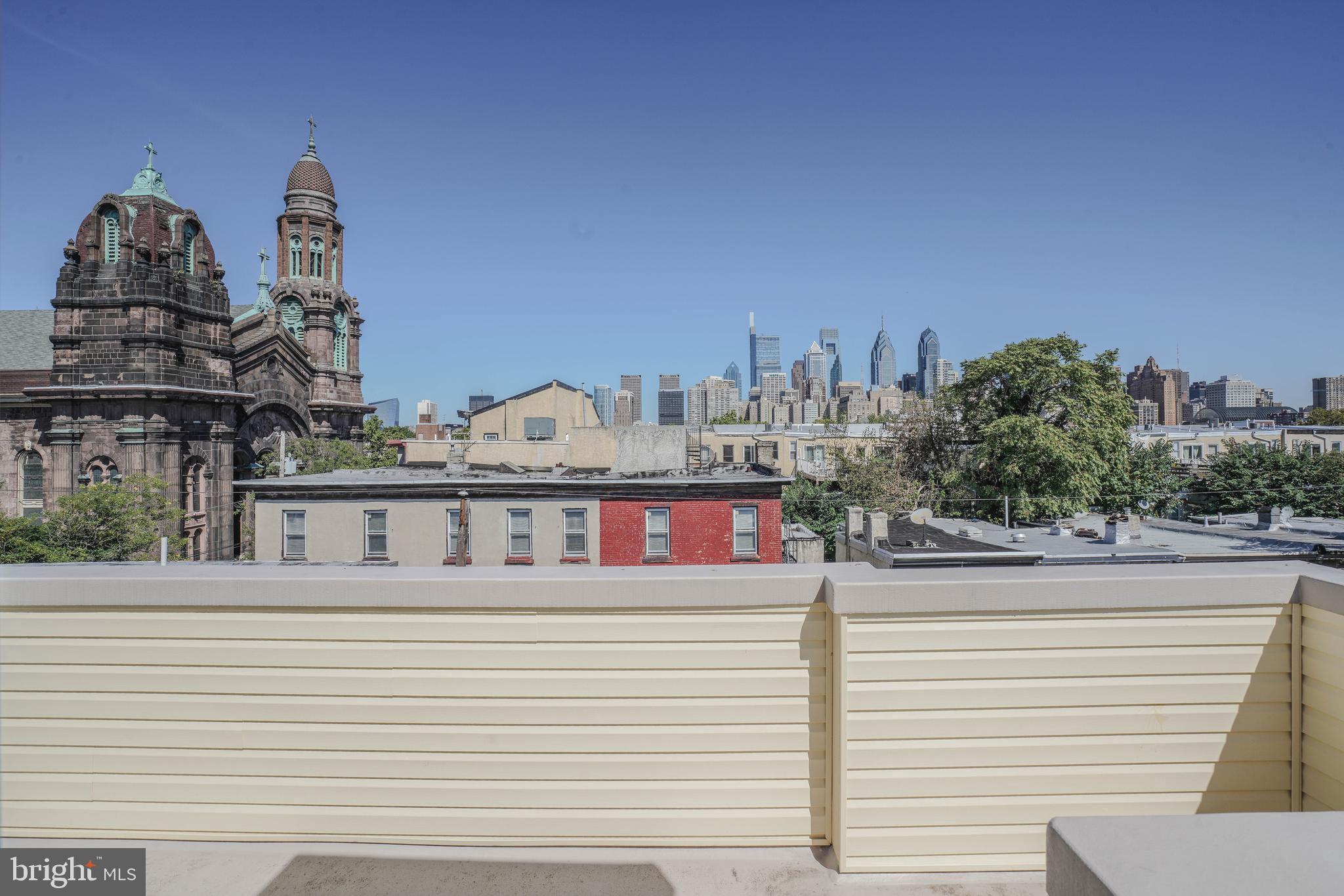 911 South 20th Street Philadelphia, PA 19146 - Photo 38 of 45 Roof Top City View