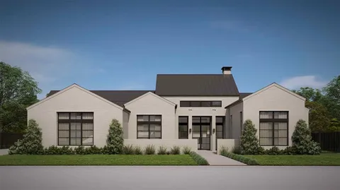 front view of a house with a street