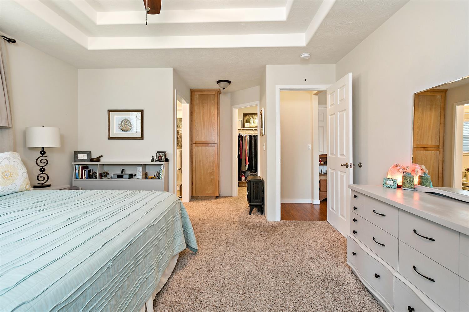 126 Suncrest Road Talent, OR 97540 - Photo 13 of 25 Master bedroom with ensuite bath and wal
