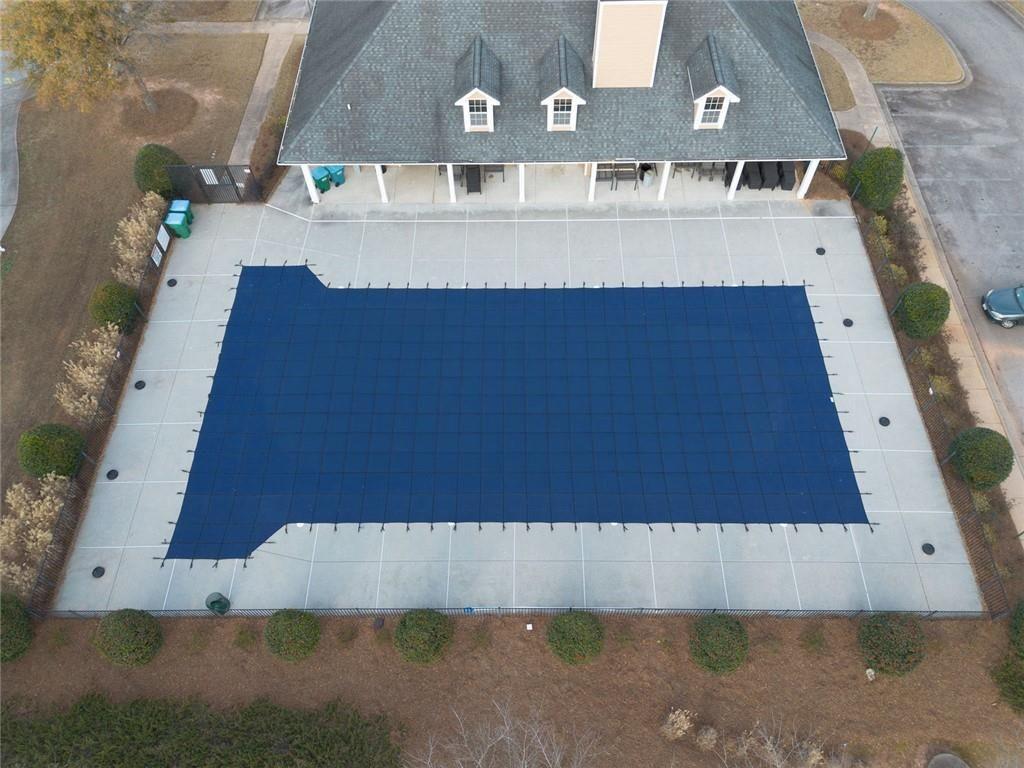 735 Walnut Creek Circle Pendergrass, GA 30567 - Photo 27 of 29 an aerial view of a house with a yard