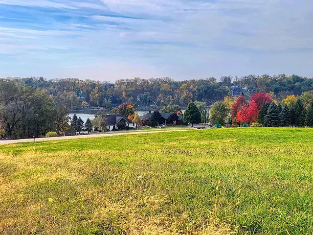 a view of an outdoor space and a yard