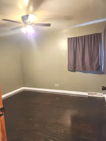 a view of a room with an empty space