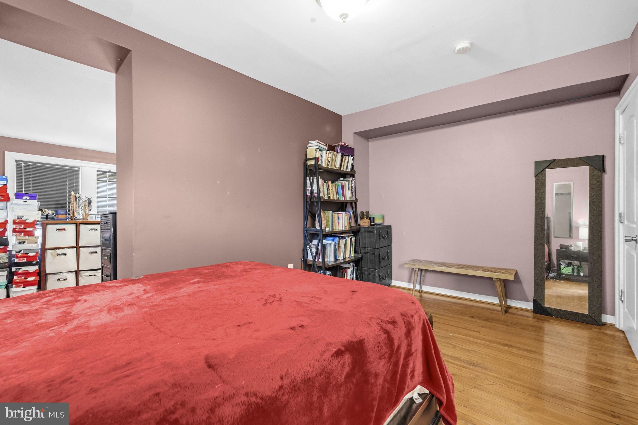 1824 3rd Street Northeast Washington, DC 20002 - Photo 17 of 30 Cozy bedroom with warm hues.