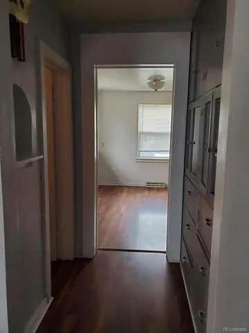 a view of empty room