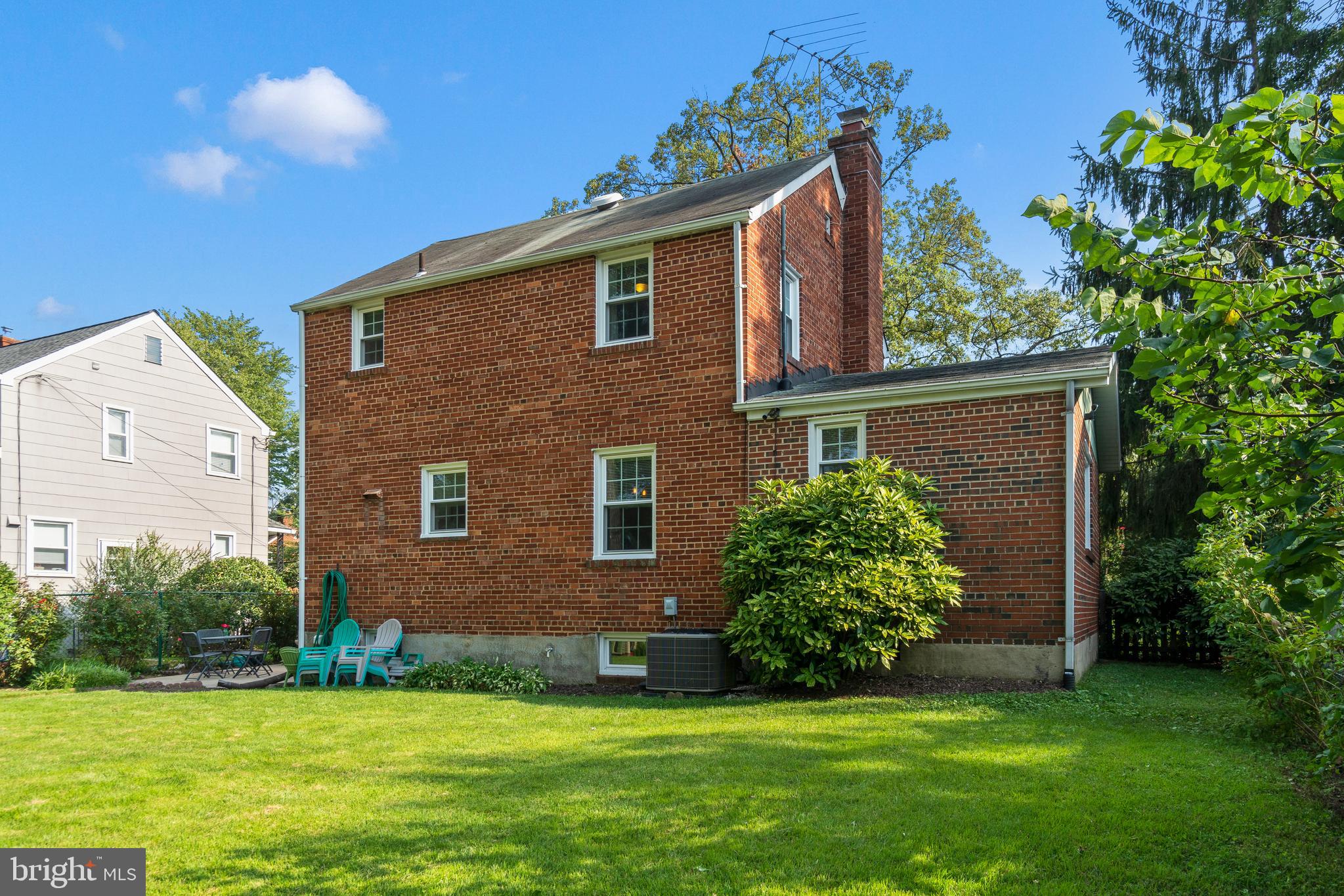 2713 Emmet Road Silver Spring, MD 20902 - Photo 32 of 45 rear view of this all brick home