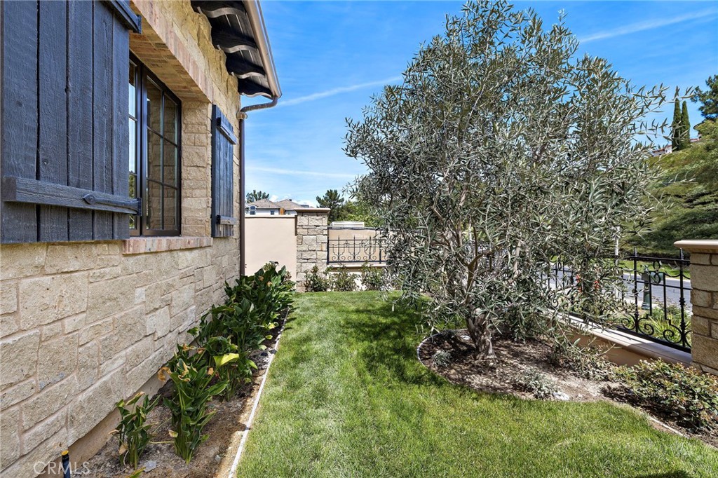 7 Alexa Lane Ladera Ranch, CA 92694 - Photo 8 of 75 a view of a backyard with plants and large trees