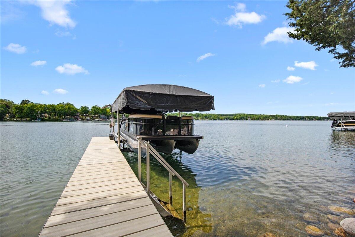4763 Fontana Beach Road, Unit 4762 Polk, WI 53086 - Photo 4 of 100 View from Shoreline