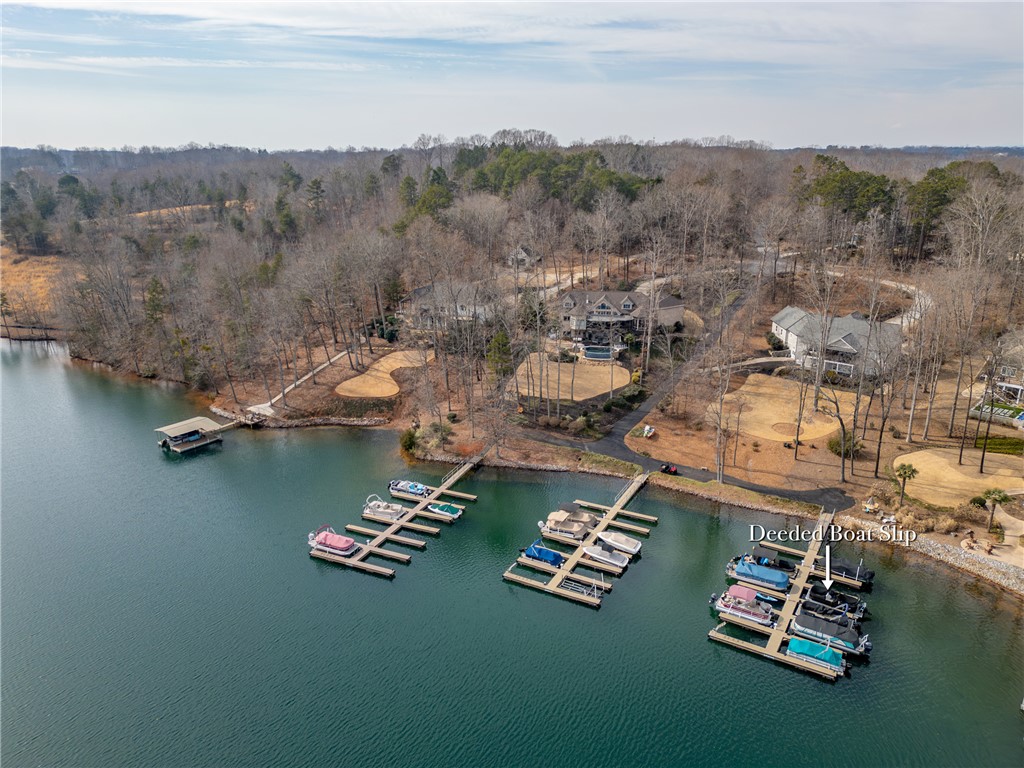 113 South Oak Pointe Drive Seneca, SC 29672 - Photo 44 of 50 This tranquil waterfront setting offers direct access to the lake with multiple boat slips.