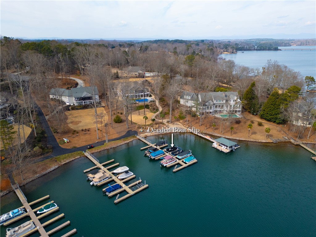 113 South Oak Pointe Drive Seneca, SC 29672 - Photo 46 of 50 This scenic waterfront property offers direct lake access and includes a private boat slip.