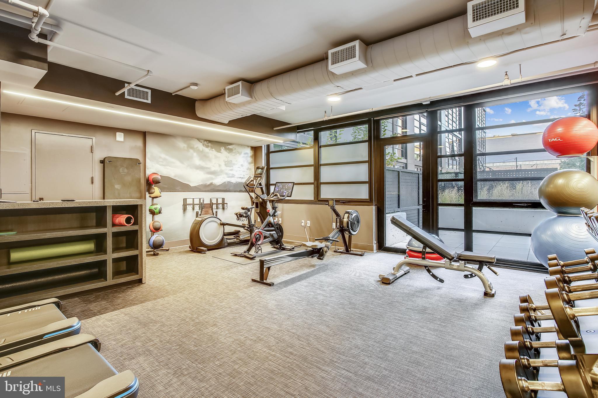 1300 4th Street Southeast, Unit 408 Washington, DC 20003 - Photo 36 of 57 Gym at The Bower