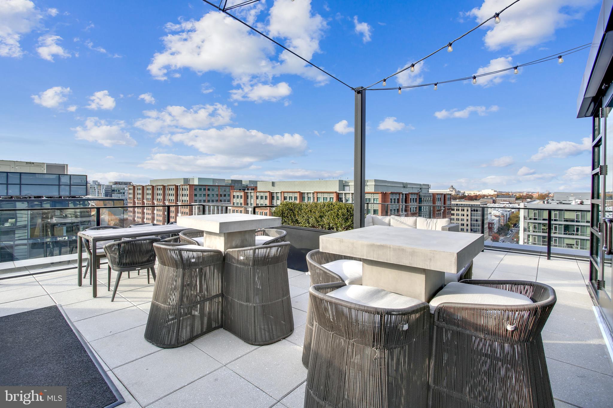 1300 4th Street Southeast, Unit 408 Washington, DC 20003 - Photo 41 of 57 Outside terrace of Rooftop Lounge