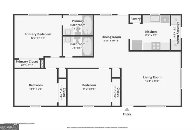 $325,000 | 111 Dawson Trace, Dawsonville, GA 30534