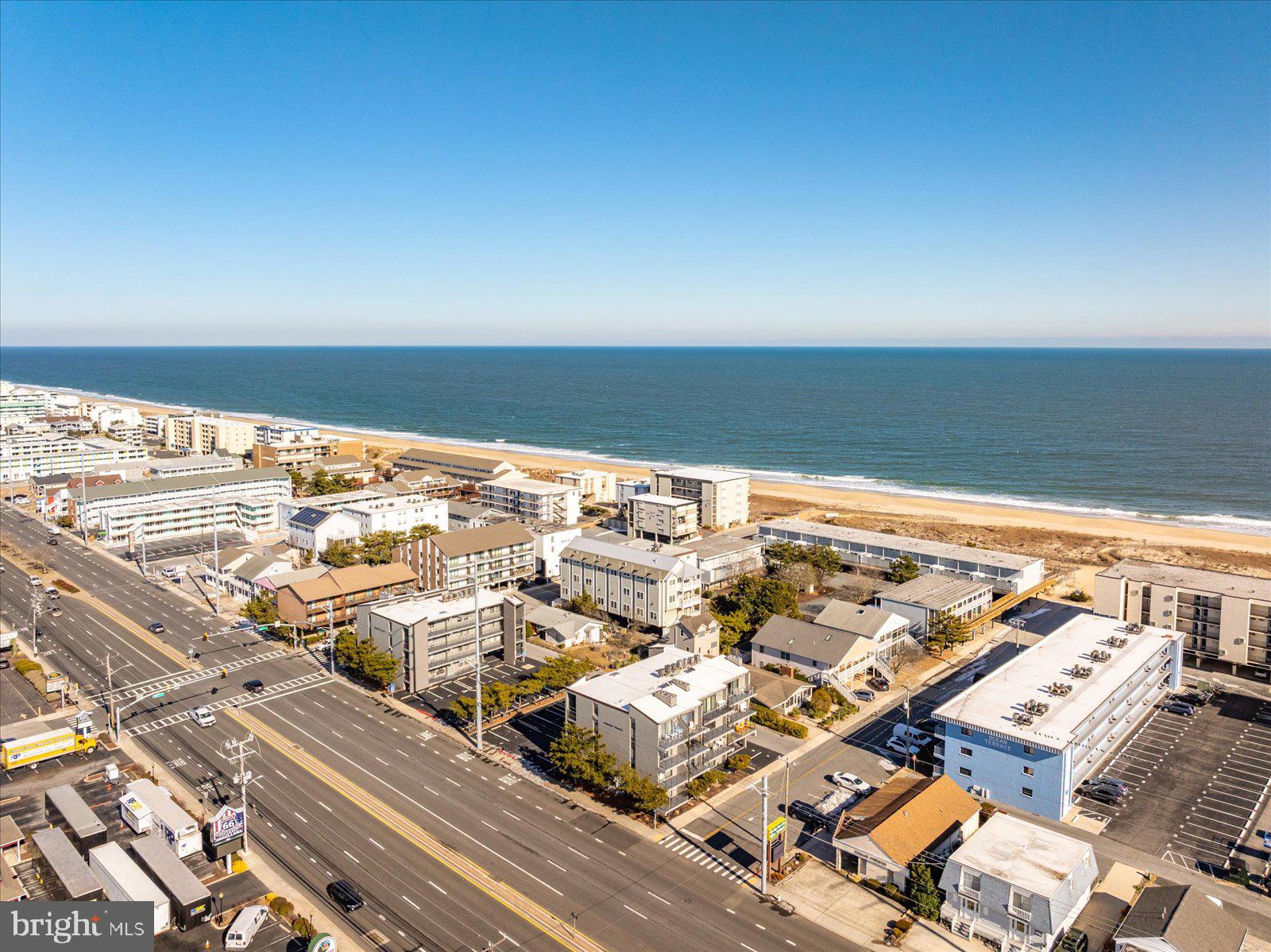 18 69th Street, Unit 9 Ocean City, MD 21842 - Photo 48 of 60 an aerial view of residential building with parking space