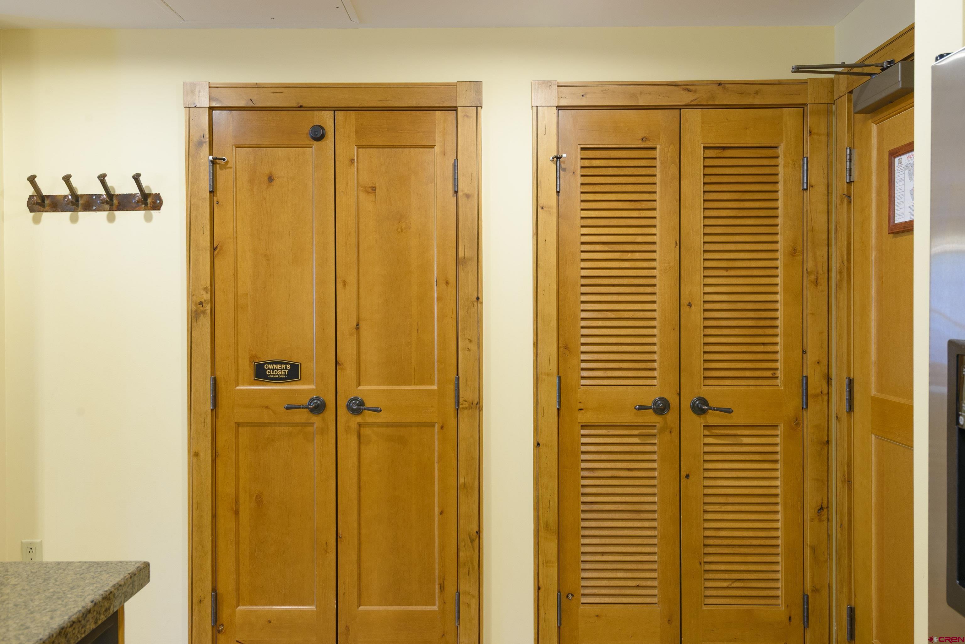620 Gothic Road, Unit 317 Crested Butte, CO 81225 - Photo 16 of 43 a view of a bathroom with a shower and a door