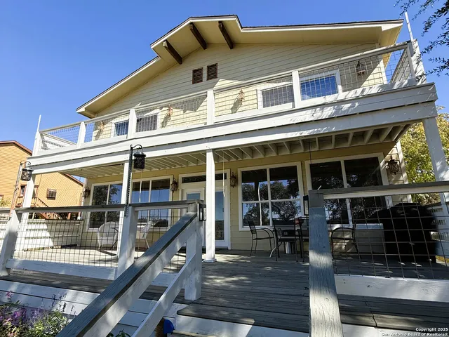 a front view of a building with glass windows