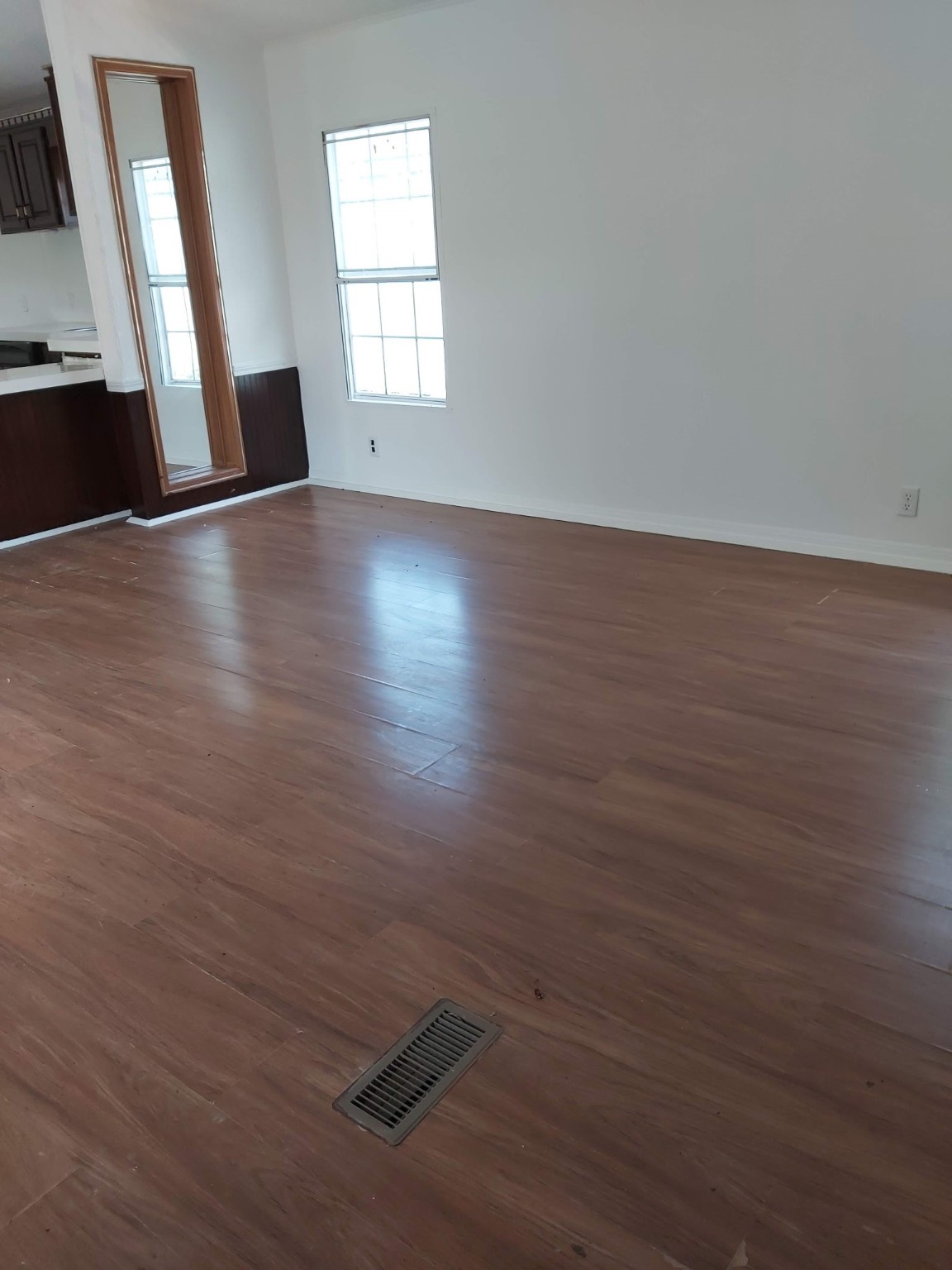 5807 Fletcher Street Crosby, TX 77532 - Photo 21 of 38 an empty room with wooden floor and windows