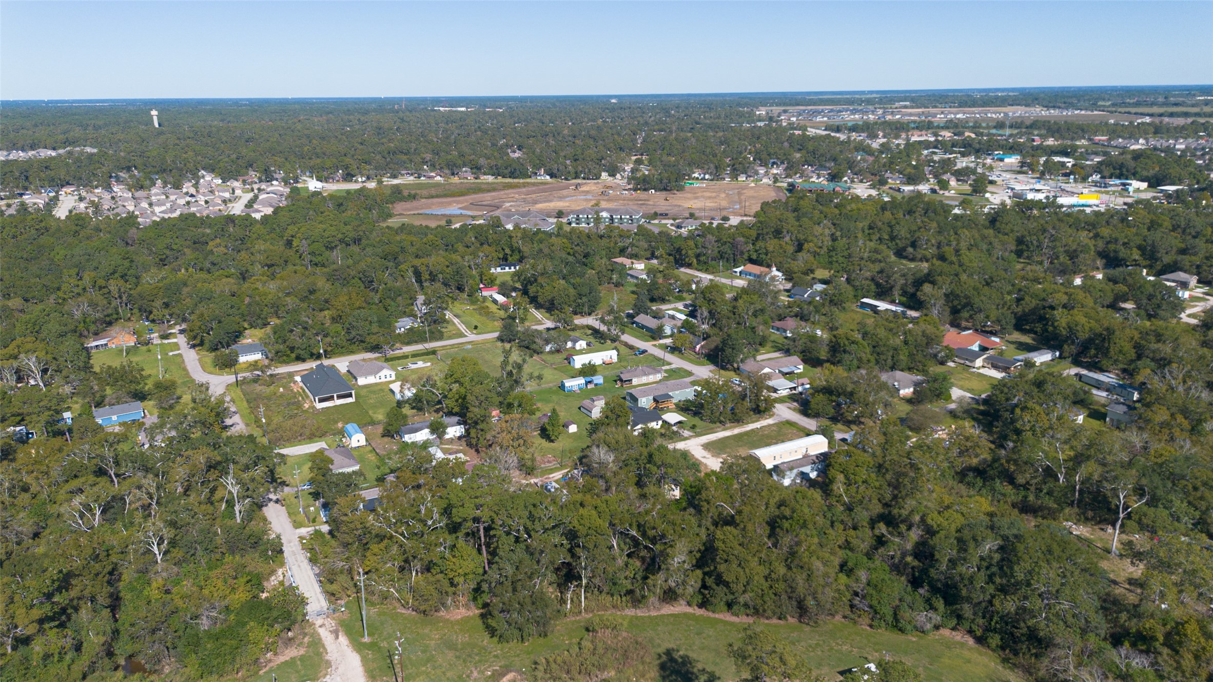 5807 Fletcher Street Crosby, TX 77532 - Photo 38 of 38 an aerial view of residential houses with city view