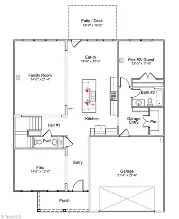 $509,942 | 3011 Bayou Street, Graham, NC 27253