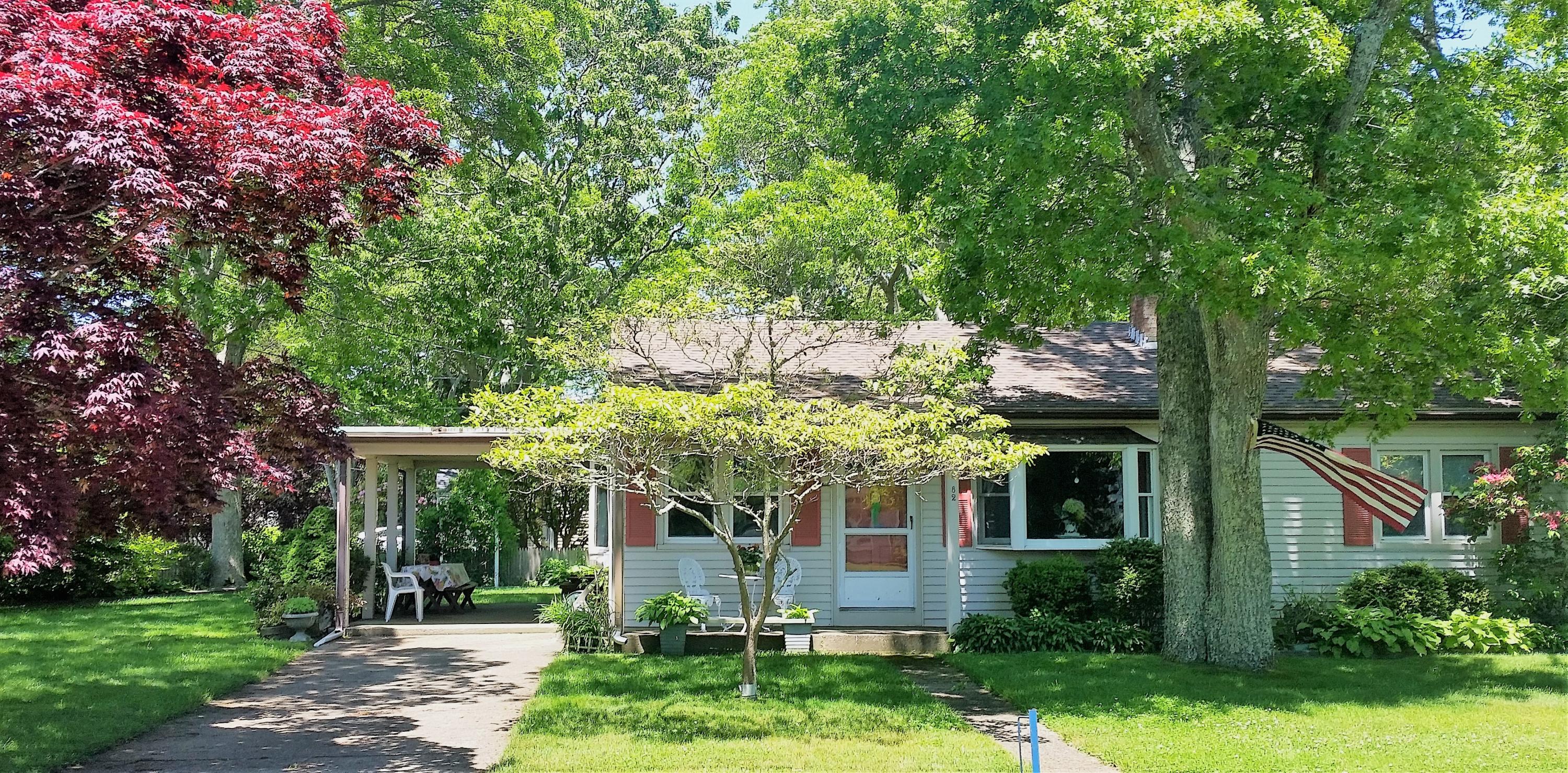82 Jericho Path Falmouth, MA 02540 - Photo 1 of 29 front view of a house with a tree