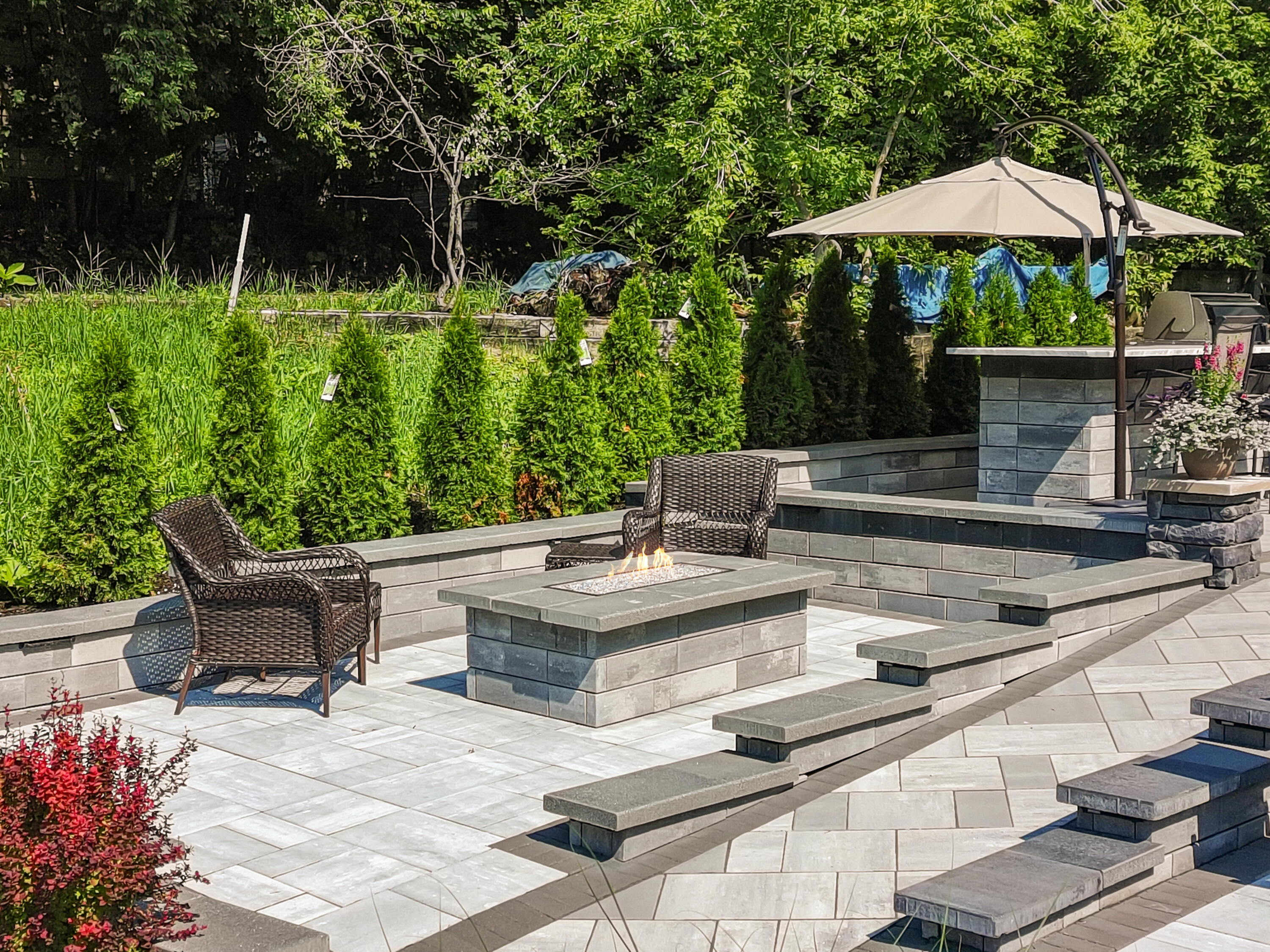 78 Congress Street Williams Bay, WI 53191 - Photo 12 of 45 Outdoor Firepit