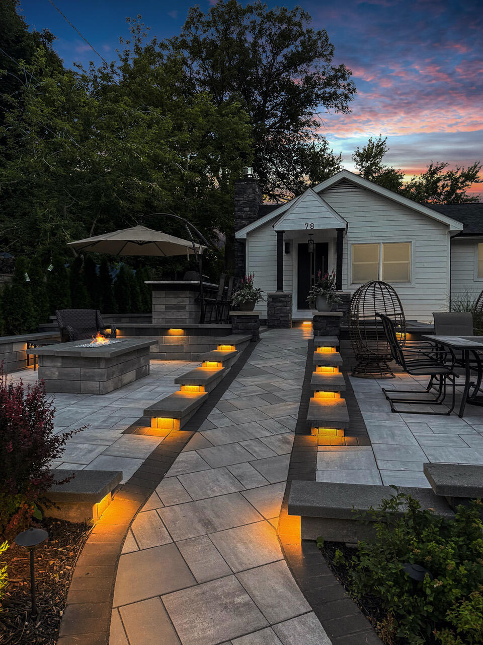 78 Congress Street Williams Bay, WI 53191 - Photo 15 of 45 Outdoor accent lighting