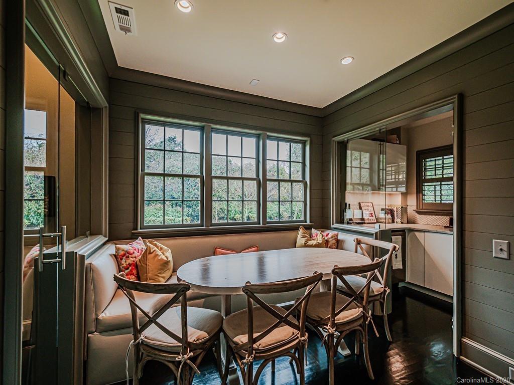 3429 Sharon Road Charlotte, NC 28211 - Photo 17 of 48 a dining room with furniture and window
