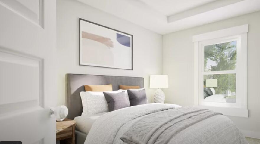 196 Huckleberry Street Freeport, FL 32439 - Photo 7 of 20 a bedroom with a bed and a painting on the wall