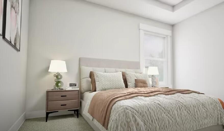 196 Huckleberry Street Freeport, FL 32439 - Photo 8 of 20 a bedroom with a bed and a window