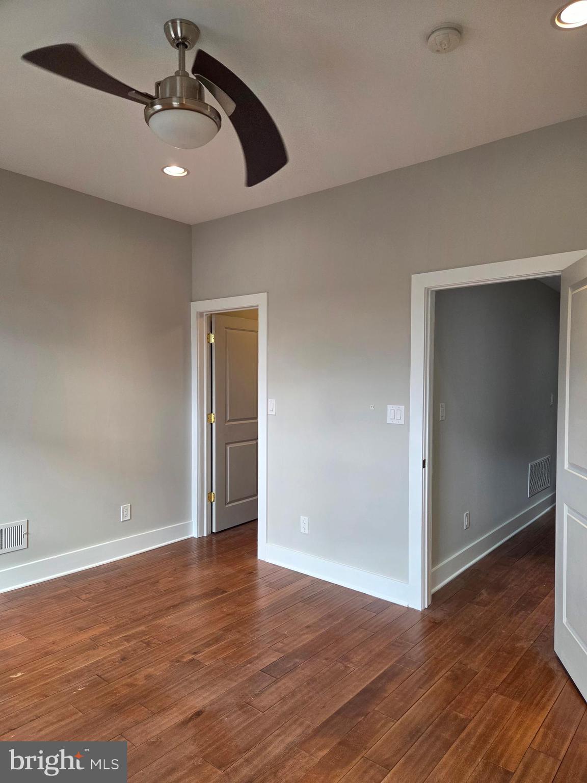 1603 Ellsworth Street, Unit B Philadelphia, PA 19146 - Photo 28 of 43 wooden floor in an empty room
