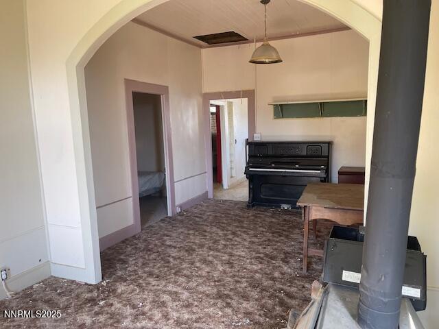 120 Carson Street Virginia City, NV 89440 - Photo 4 of 9 a living room with a couch and a walk in closet