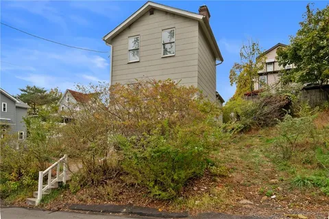 a house view with a yard