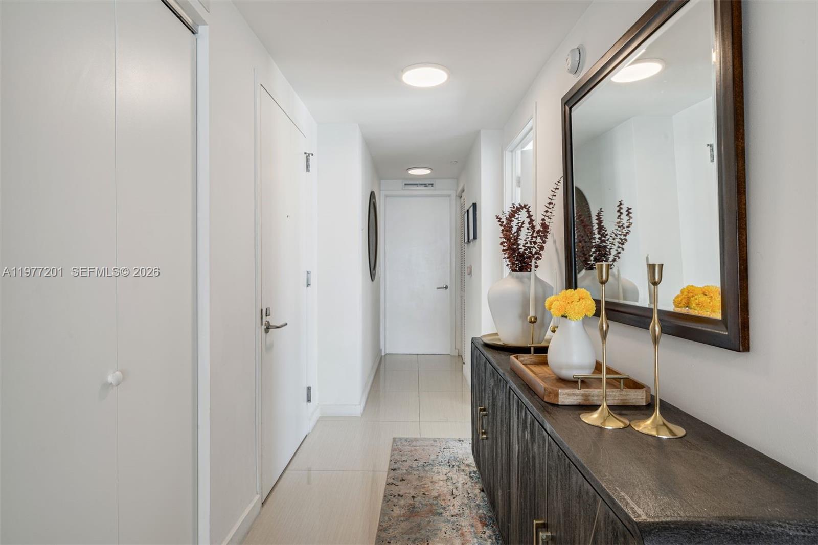 460 Northeast 28th Street, Unit 1901 Miami, FL 33137 - Photo 13 of 31 a room with furniture and view