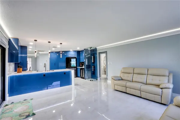 a bathroom with a sink mirror vanity and toilet
