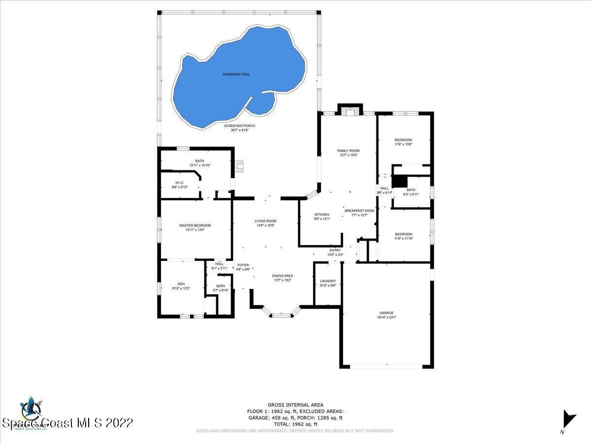 3205 Westland Melbourne, FL 32934 - Photo 4 of 55 a picture of a bathroom with a sink