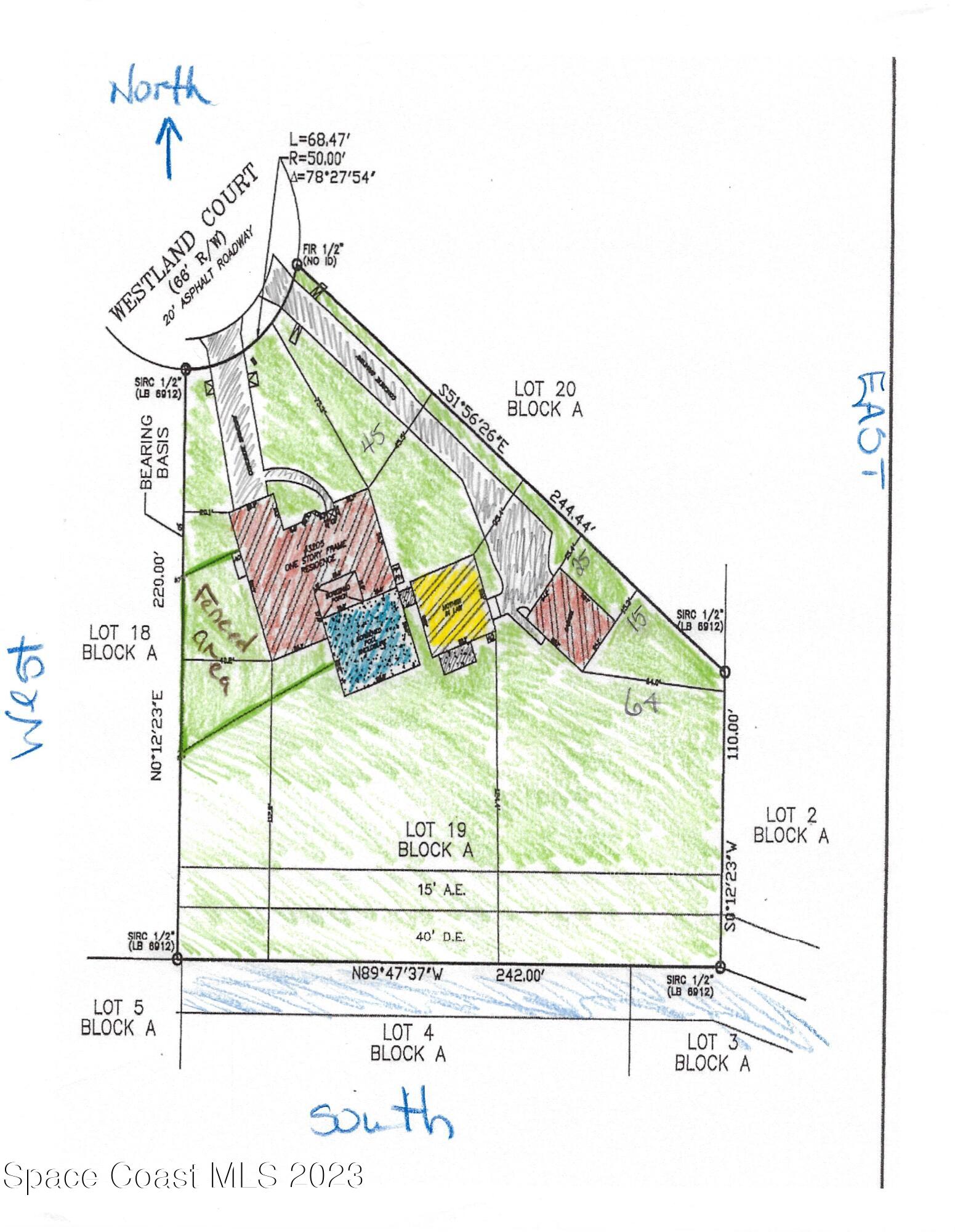 3205 Westland Melbourne, FL 32934 - Photo 55 of 55 Survey - color