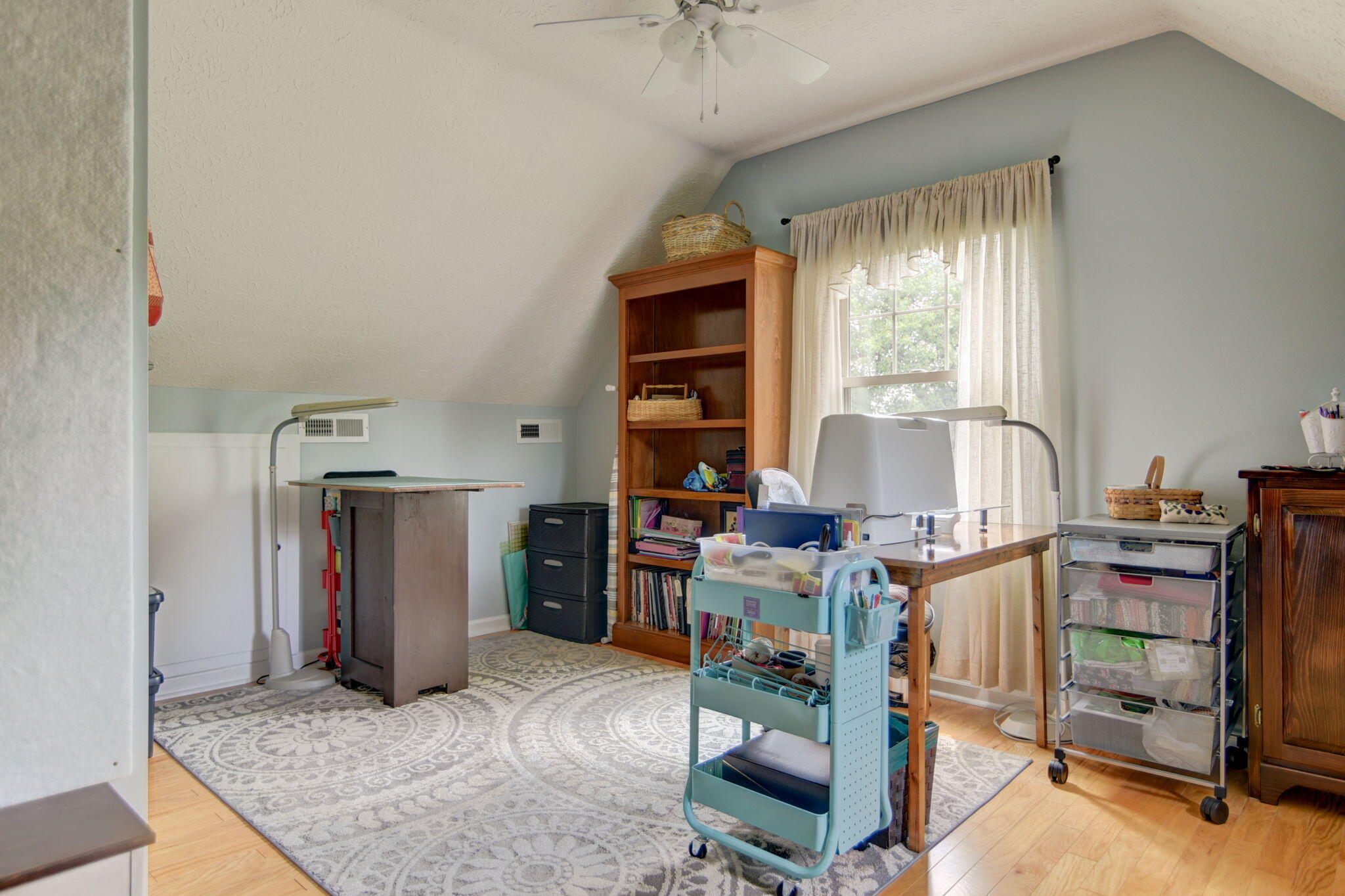 2018 Eagle Point Road Huddleston, VA 24104 - Photo 27 of 50 a view of a workspace with furniture
