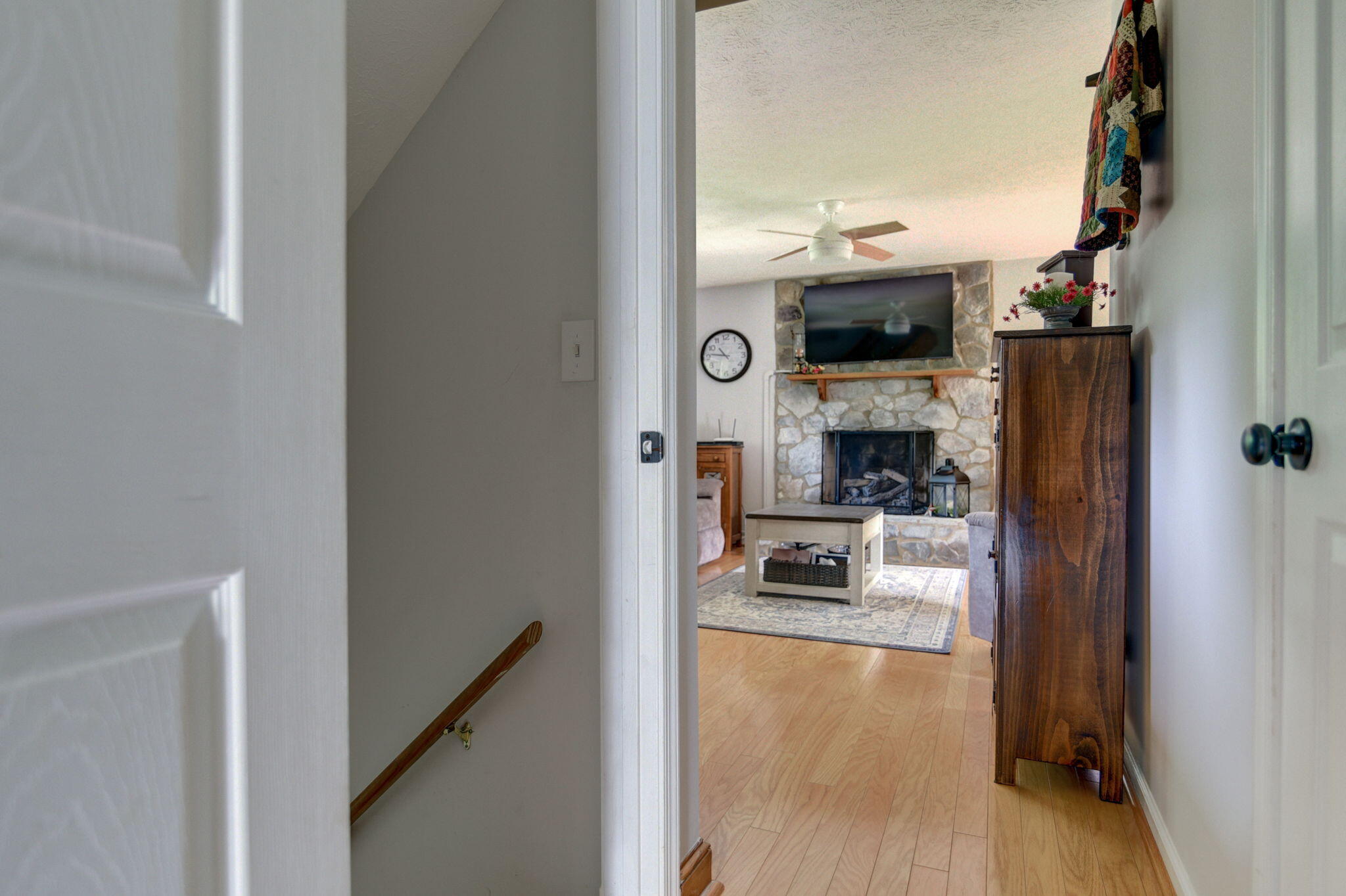 2018 Eagle Point Road Huddleston, VA 24104 - Photo 30 of 50 a kitchen with stainless steel appliances a refrigerator and a stove top oven