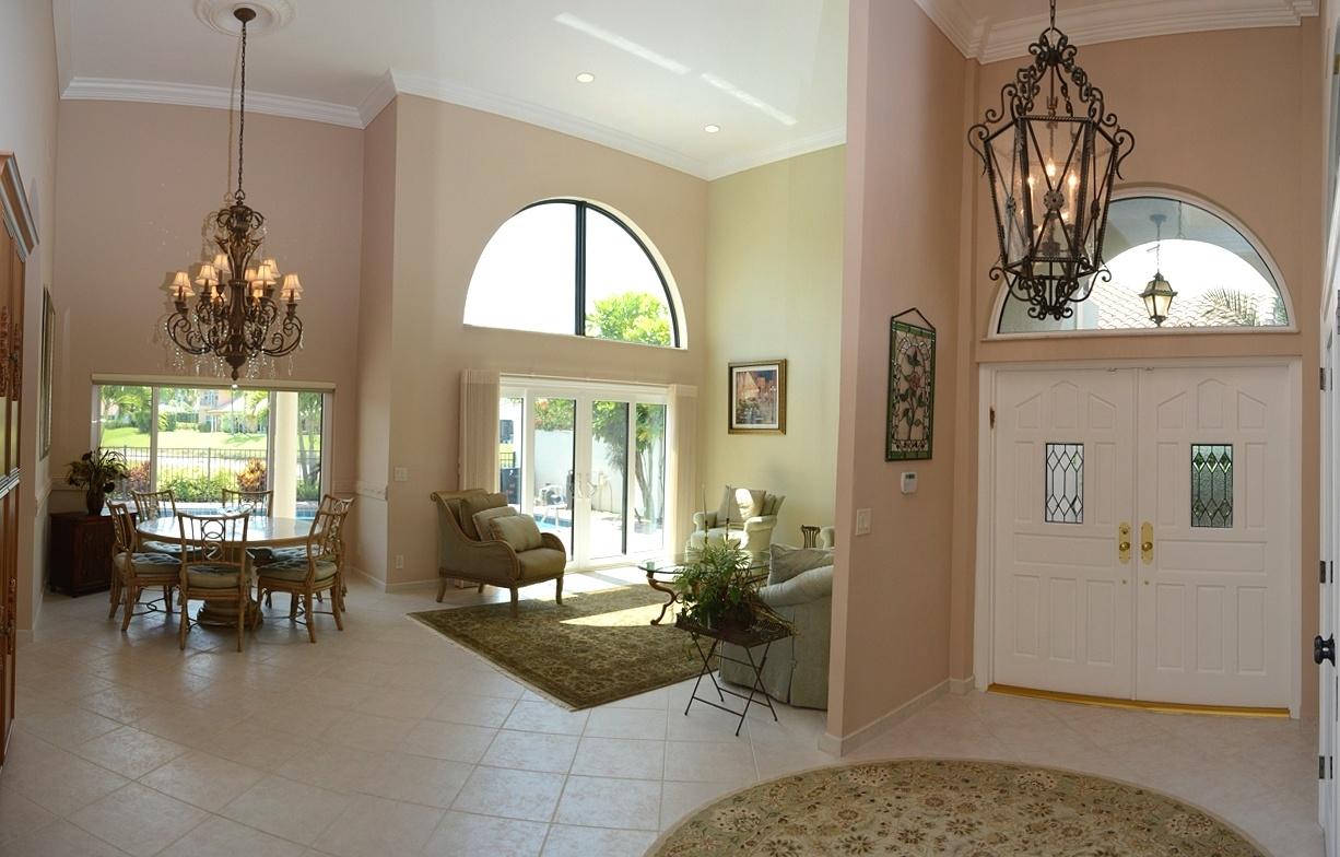 23376 Mirabella Circle South Boca Raton, FL 33433 - Photo 10 of 36 Entry - Living Room - Dining Room