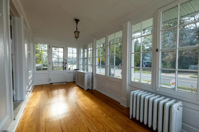 a view of a room with window