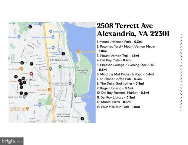 $1,550,000 | 2508 Terrett Avenue, Alexandria, VA 22301