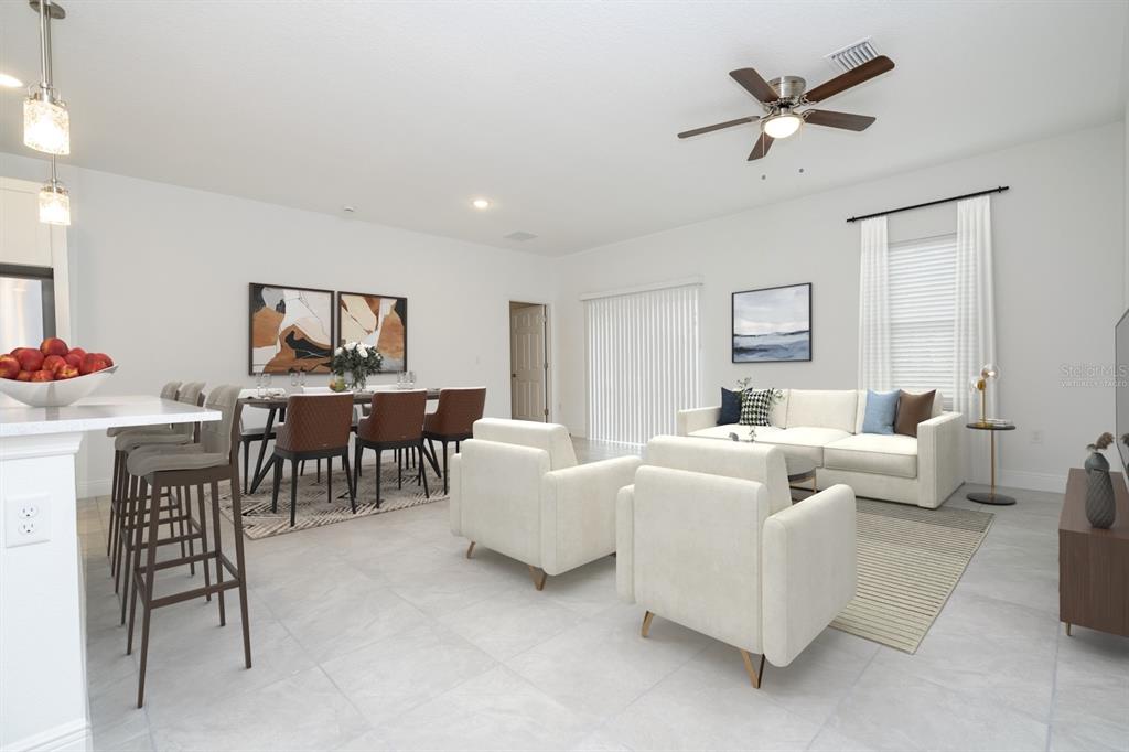 8 Locust Run Ocala, FL 34472 - Photo 6 of 71 a living room with furniture and a large window