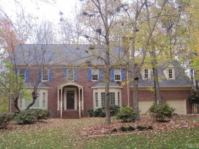 5616 North Hawthorne Way Raleigh, NC 27613 - Photo 1 of 12 Brick front, spacious home in wonderful Hawthorne!! Exterior Front