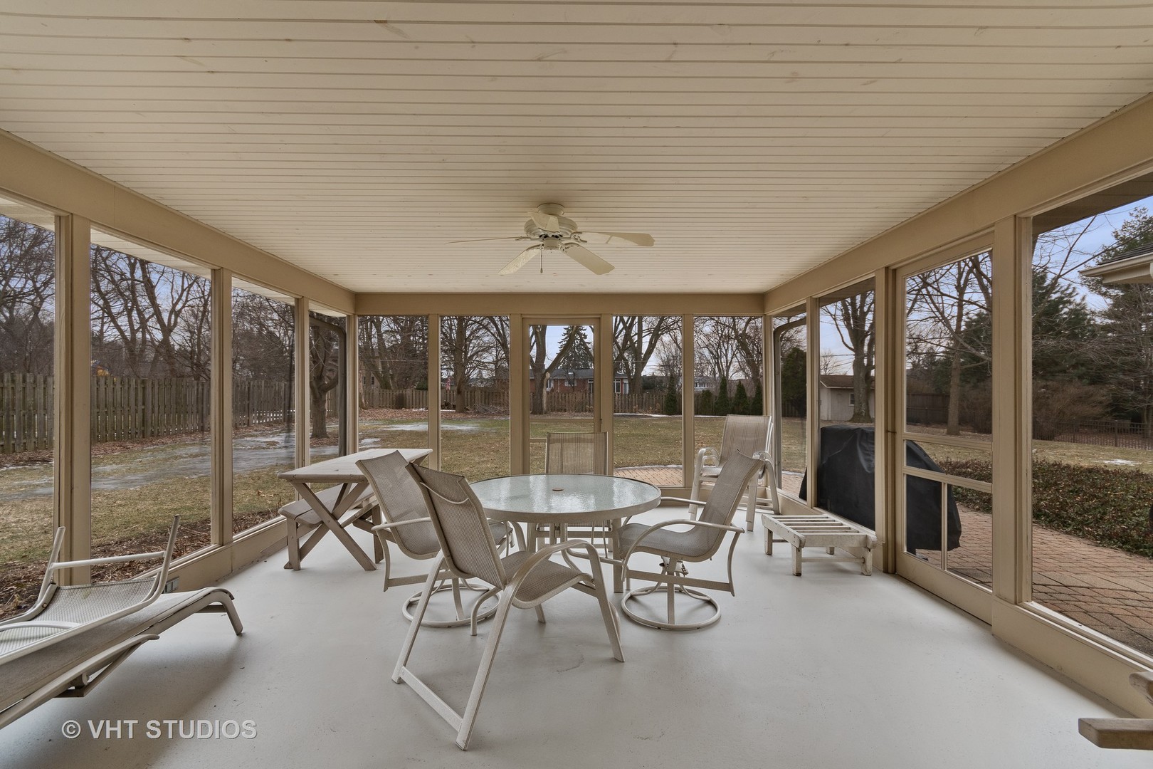 22W679 Poplar Road Glen Ellyn, IL 60137 - Photo 8 of 23 a dining room with furniture and large window